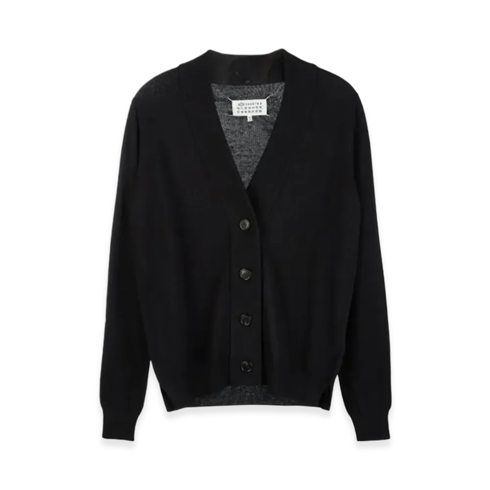 Maison Margiela Women's Wool Cardigan "Black"