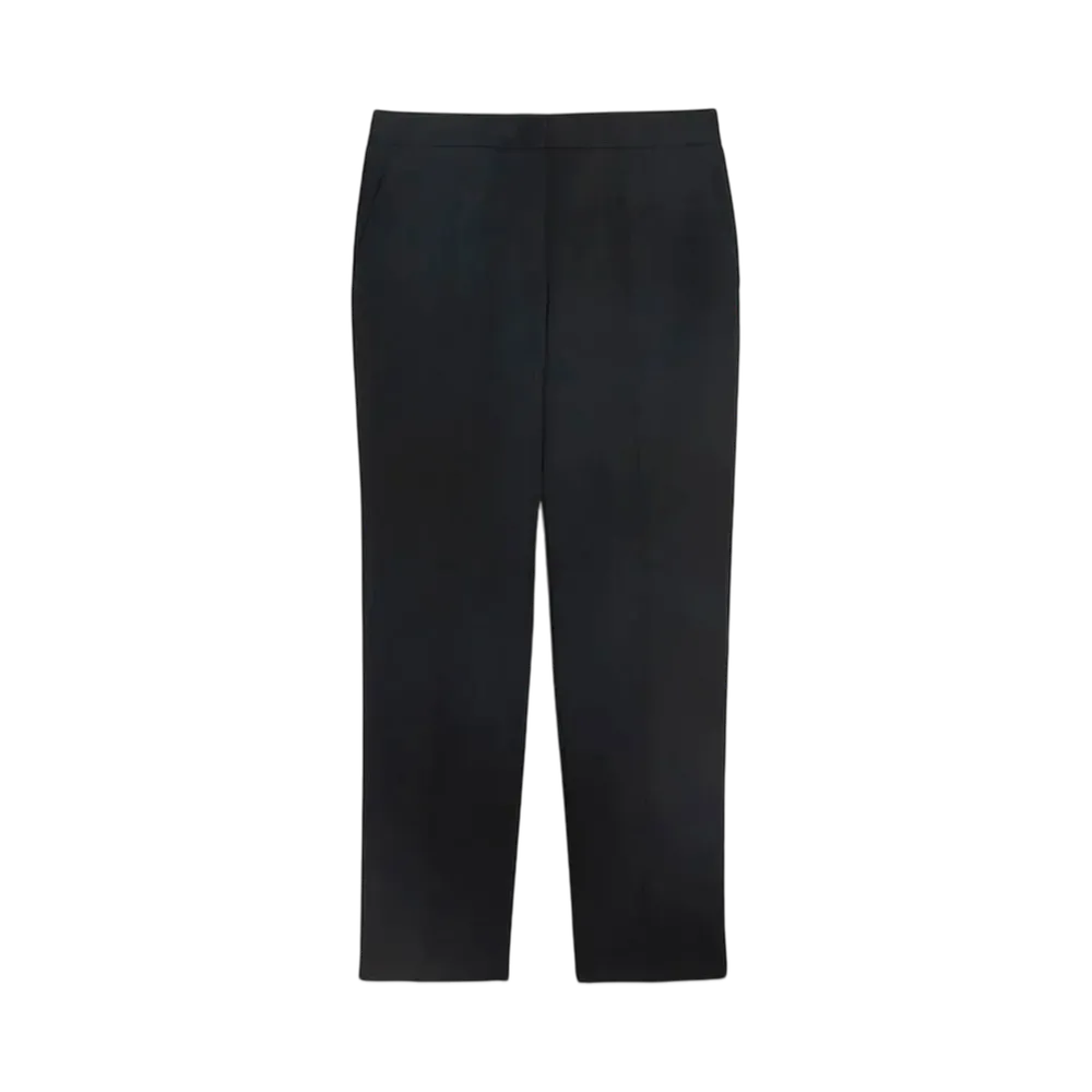 Jil Sander Women's Wool Tailored Trousers "Black"
