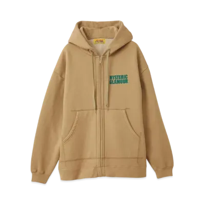 HYSTERIC GLAMOUR Light My Fire Oversized Hoodie "Beige"