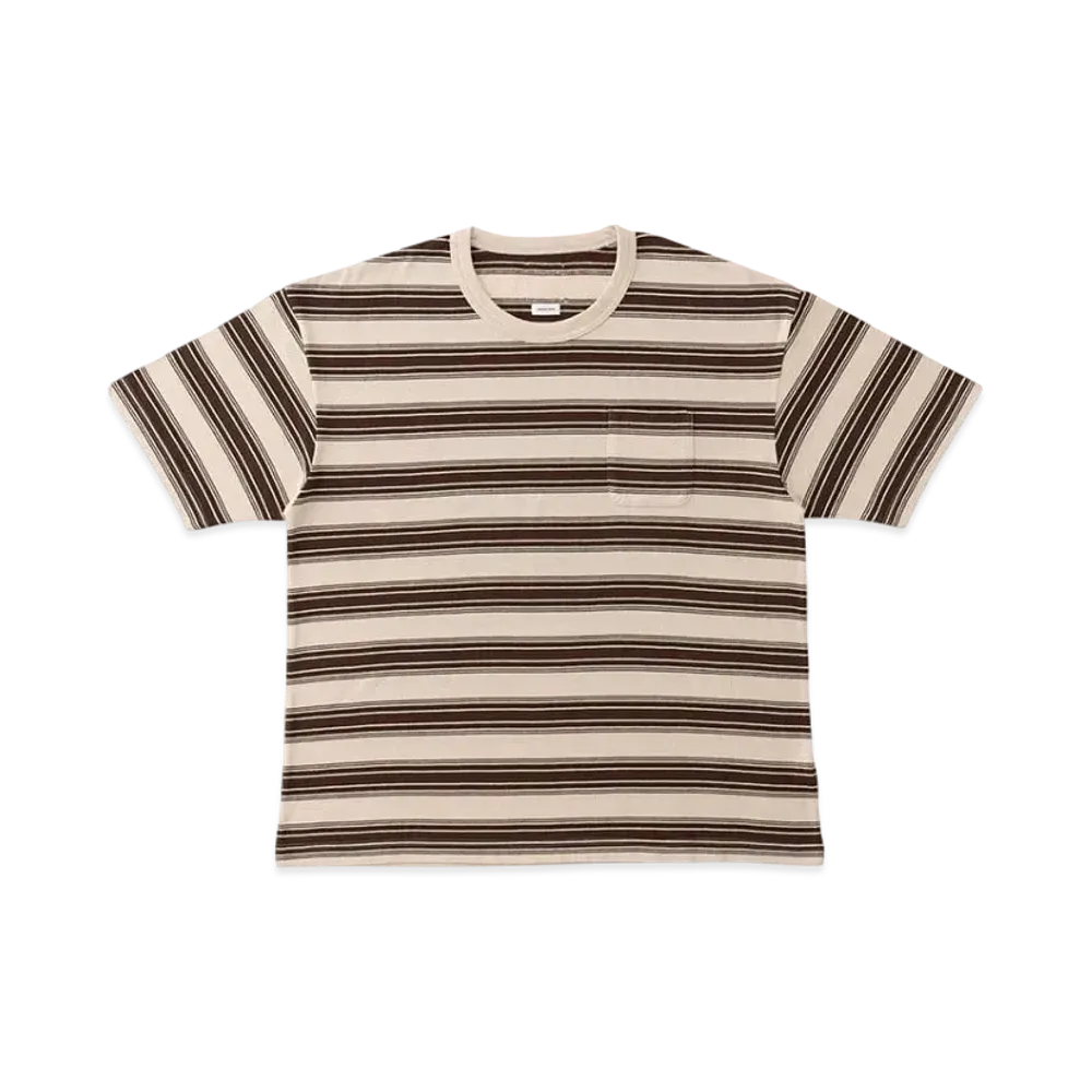 visvim Border Jumbo Tee S/S "Brown"