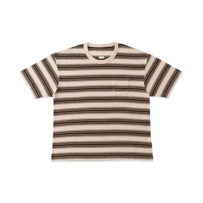 visvim Border Jumbo Tee S/S "Brown"