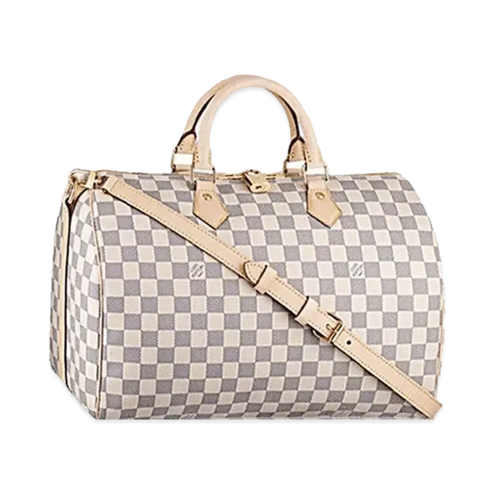 Louis Vuitton Speedy Bandouliere 35 Damier Azur