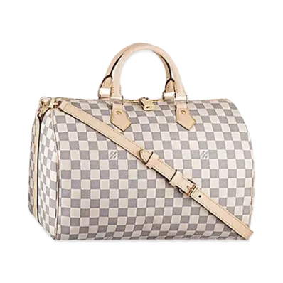 Louis Vuitton Speedy Bandouliere 35 Damier Azur