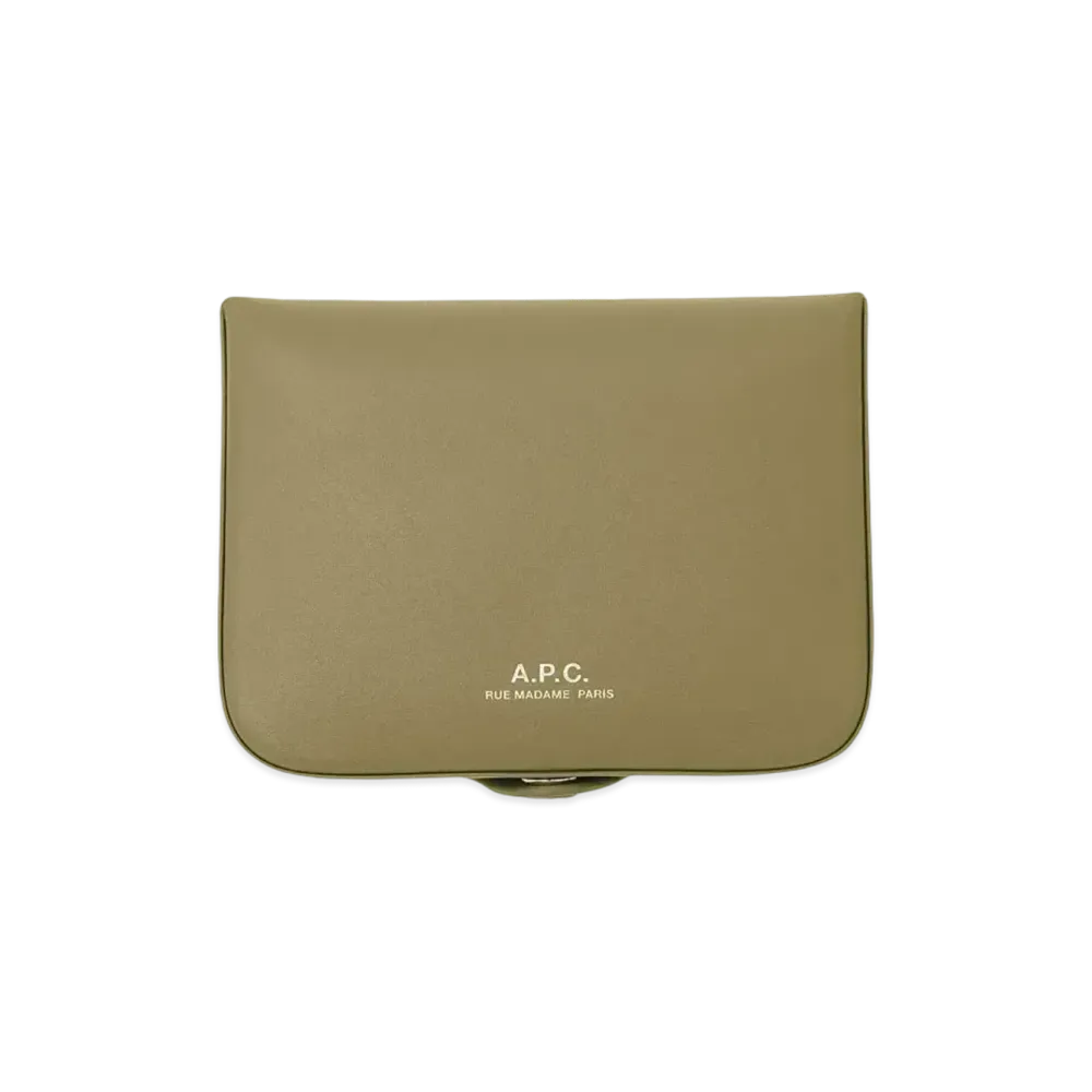 A.P.C. Josh Coin Case "Clay Green"
