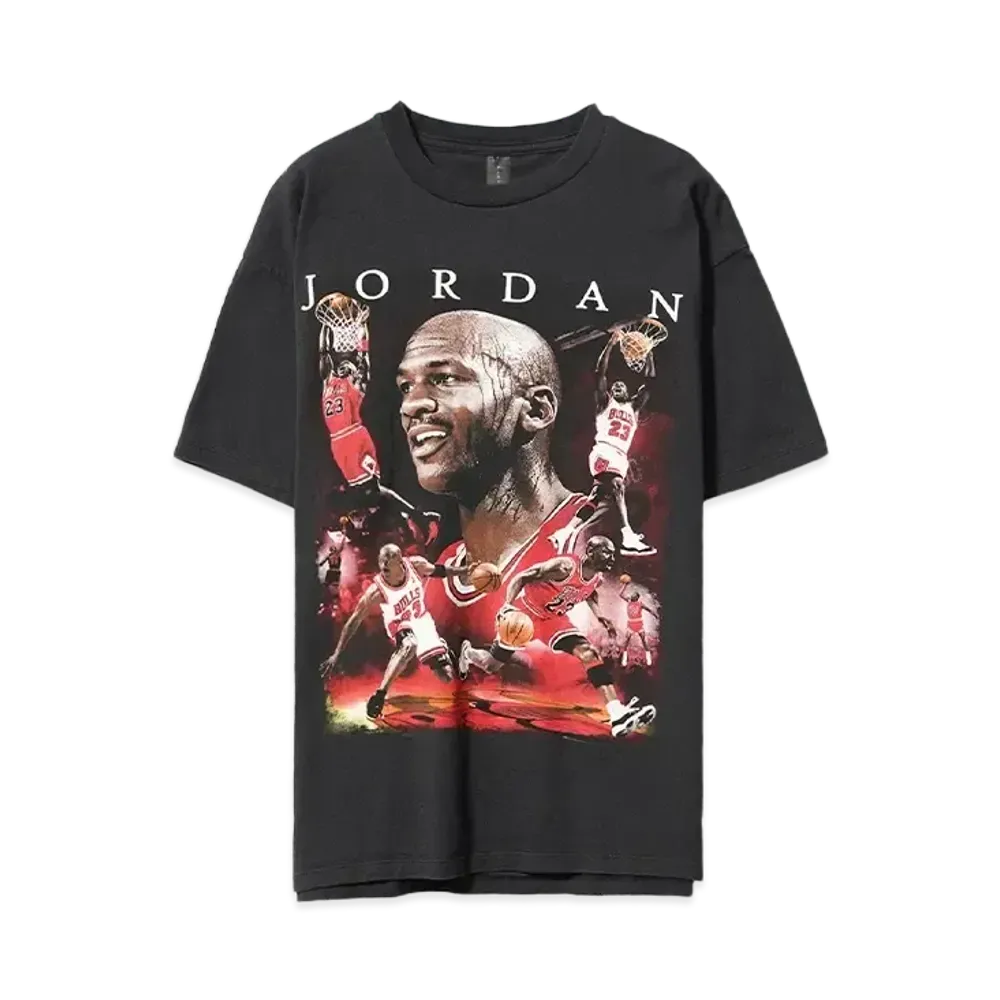 THRIFTY LOOK TEE THRIFTY "MICHAEL JORDAN" TEE "BLACK"