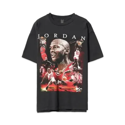 THRIFTY LOOK TEE THRIFTY "MICHAEL JORDAN" TEE "BLACK"