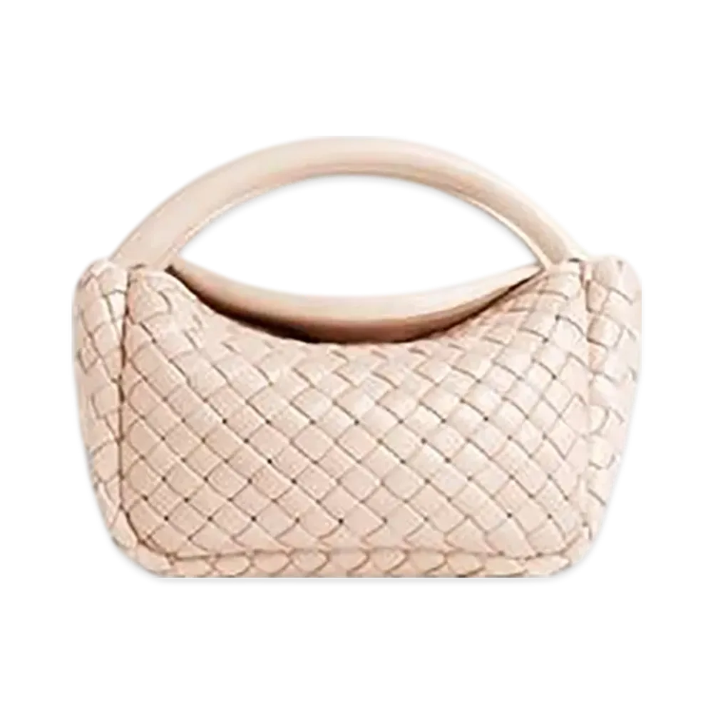 Bottega Veneta Small Cobble Top Handle "Cameo"