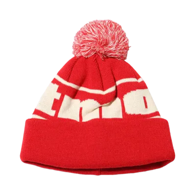 atmos Pom Pom Beanie "Red"
