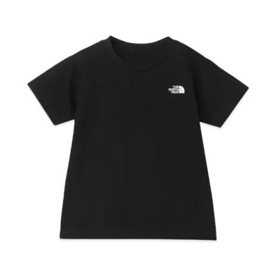 The North Face Kids Toddler Short Sleeve Nuptse Tee "Black"