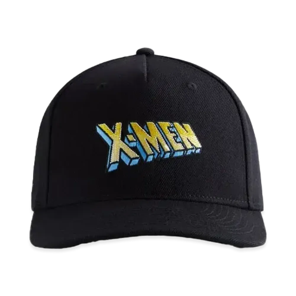 Kith x Marvel X-Men Pinch Crown Snapback "Black"