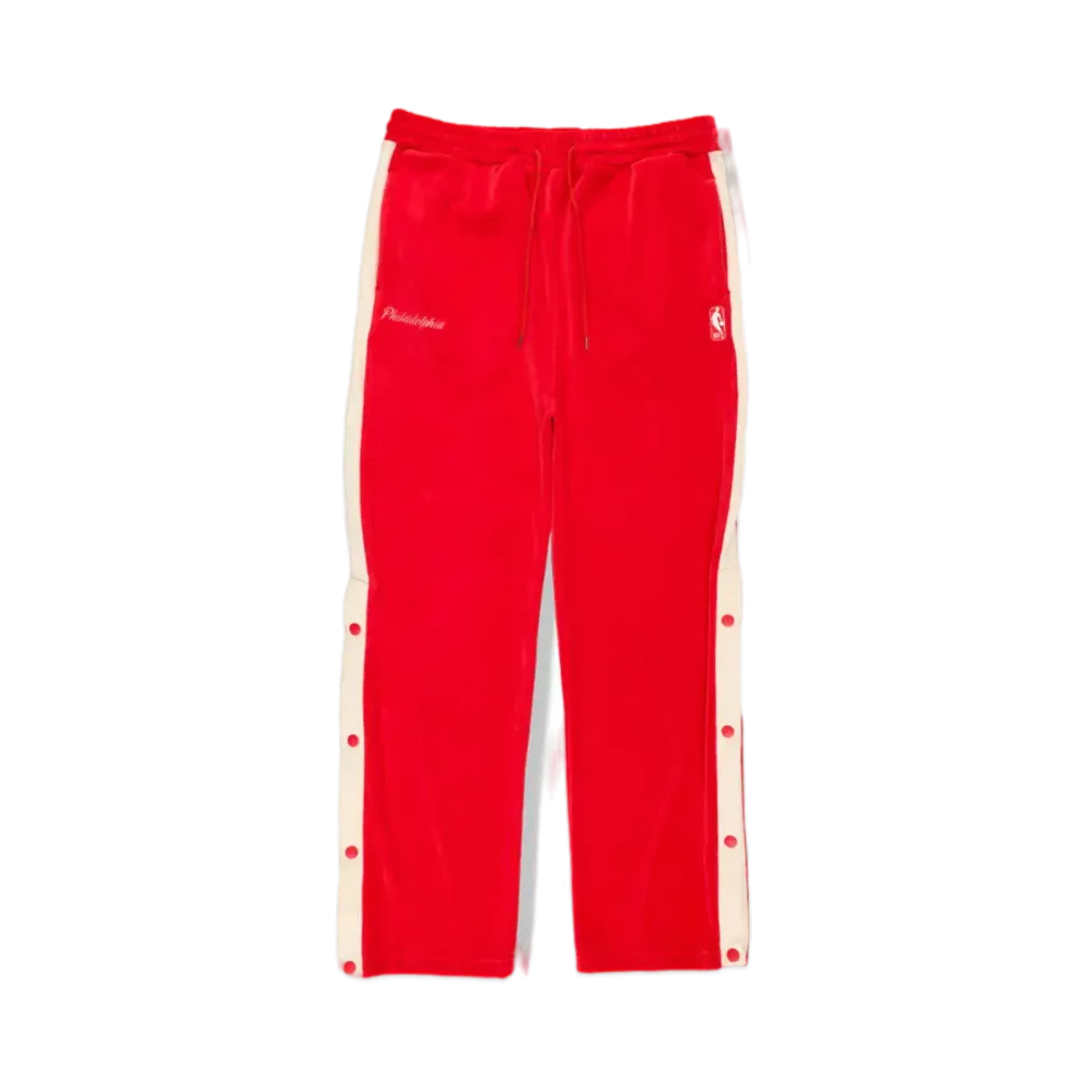 WIND AND SEA x NBA Velour Pants "Philadelphia 76ers"