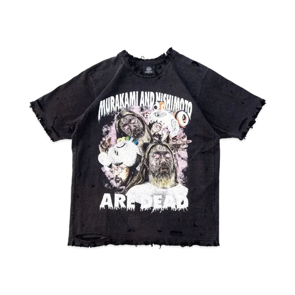 Takashi Murakami x NISHIMOTO ARE THE MOUTH Tshirts "Black"