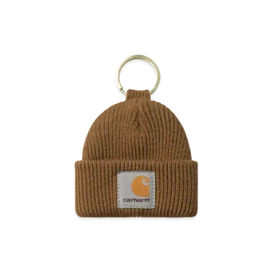 Carhartt WIP Mini Watch Hat Keychain "Hamilton Brown"