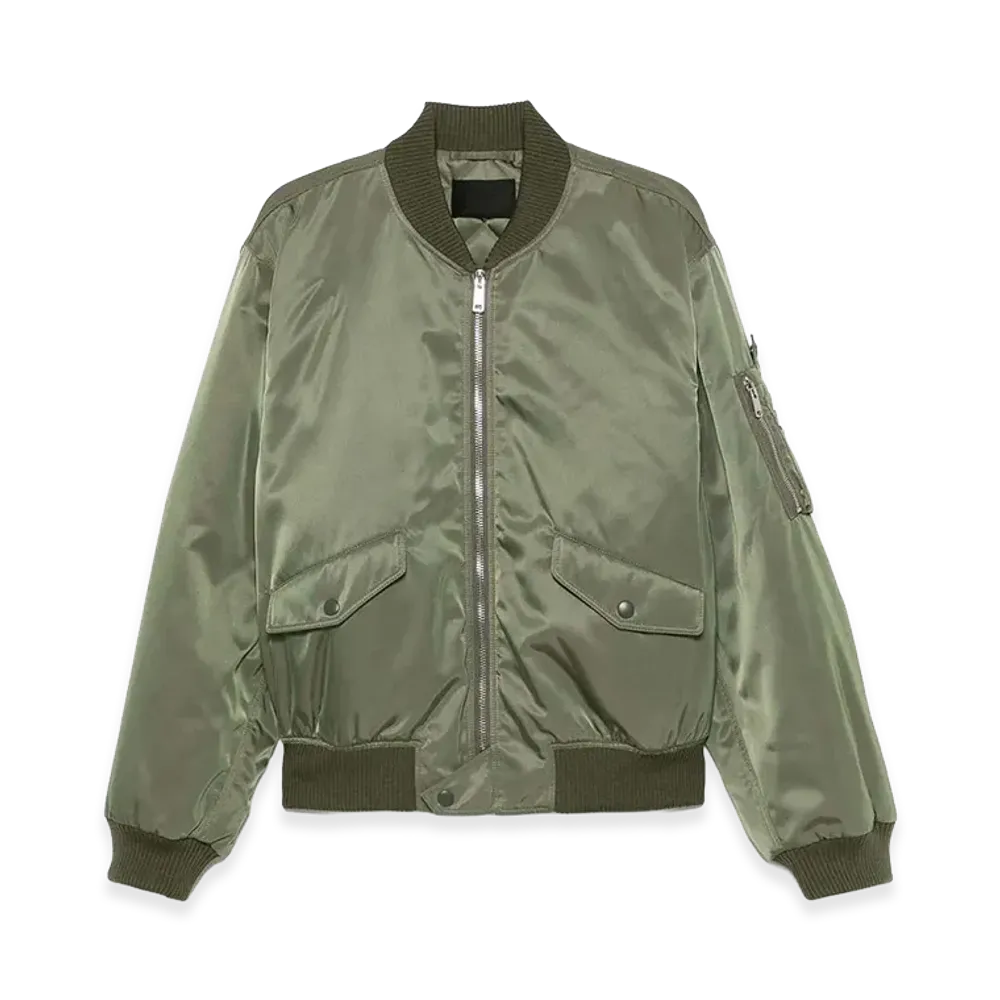 PRADA Nylon Bomber Jacket "Green"