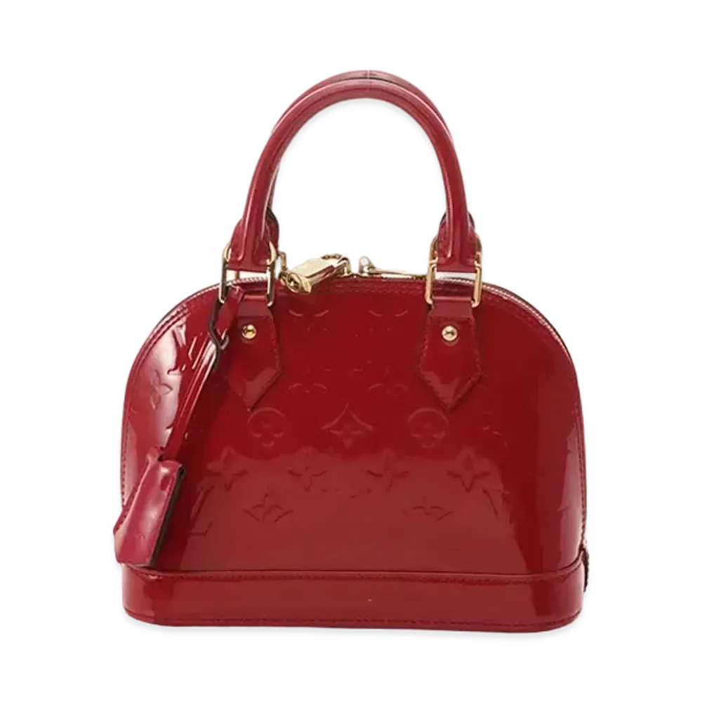 Louis Vuitton Alma BB Monogram Vernis "Pomme d'Amour"