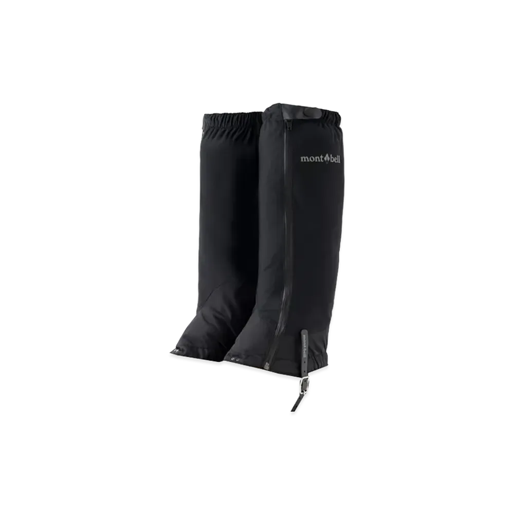 mont-bell Dry-Tec Stretch Long Spats "Black"