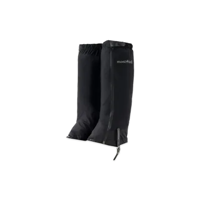 mont-bell Dry-Tec Stretch Long Spats "Black"