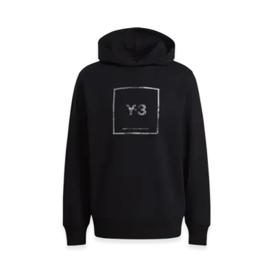 Y-3 Square Label Hoodie "Black"