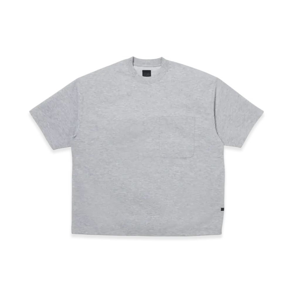 DAIWA PIER39 Tech Pocket Crew Tee S/S "Heather Gray"