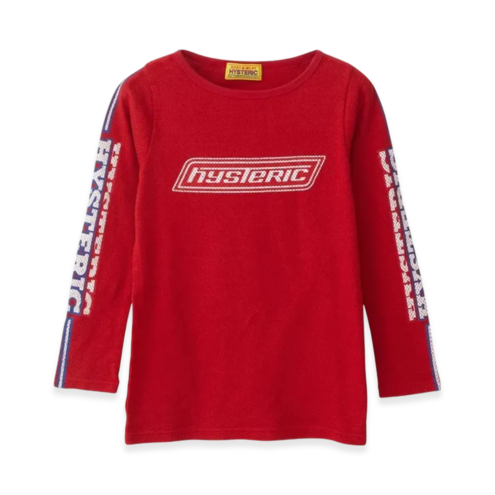 HYSTERIC GLAMOUR Vixen Girl T-Shirt "Red"