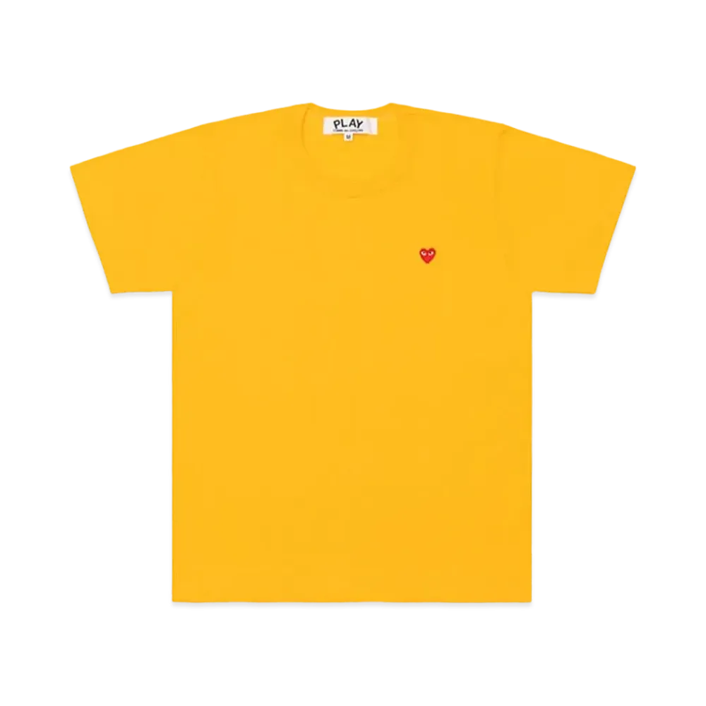 PLAY COMME des GARCONS AX-T314-051 "Yellow"