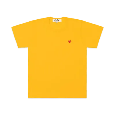 PLAY COMME des GARCONS AX-T314-051 "Yellow"