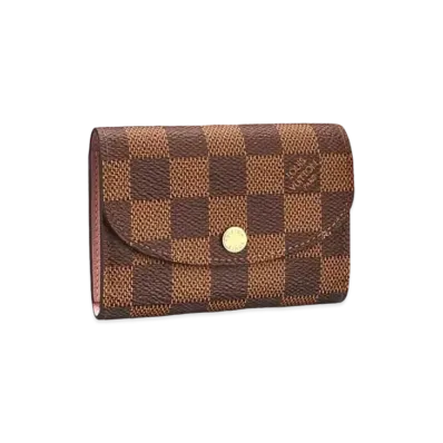 Louis Vuitton Rosalie Coin Purse Damier Ebene "Rose"