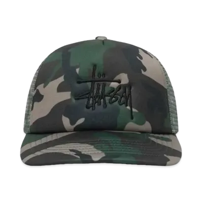Stussy Trucker Big Basic Snapback "Camo"