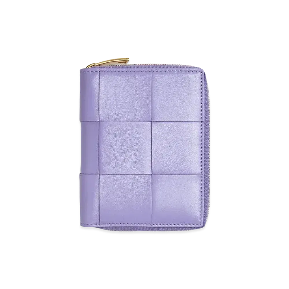 Bottega Veneta Zip Around Wallet "Wisteria"