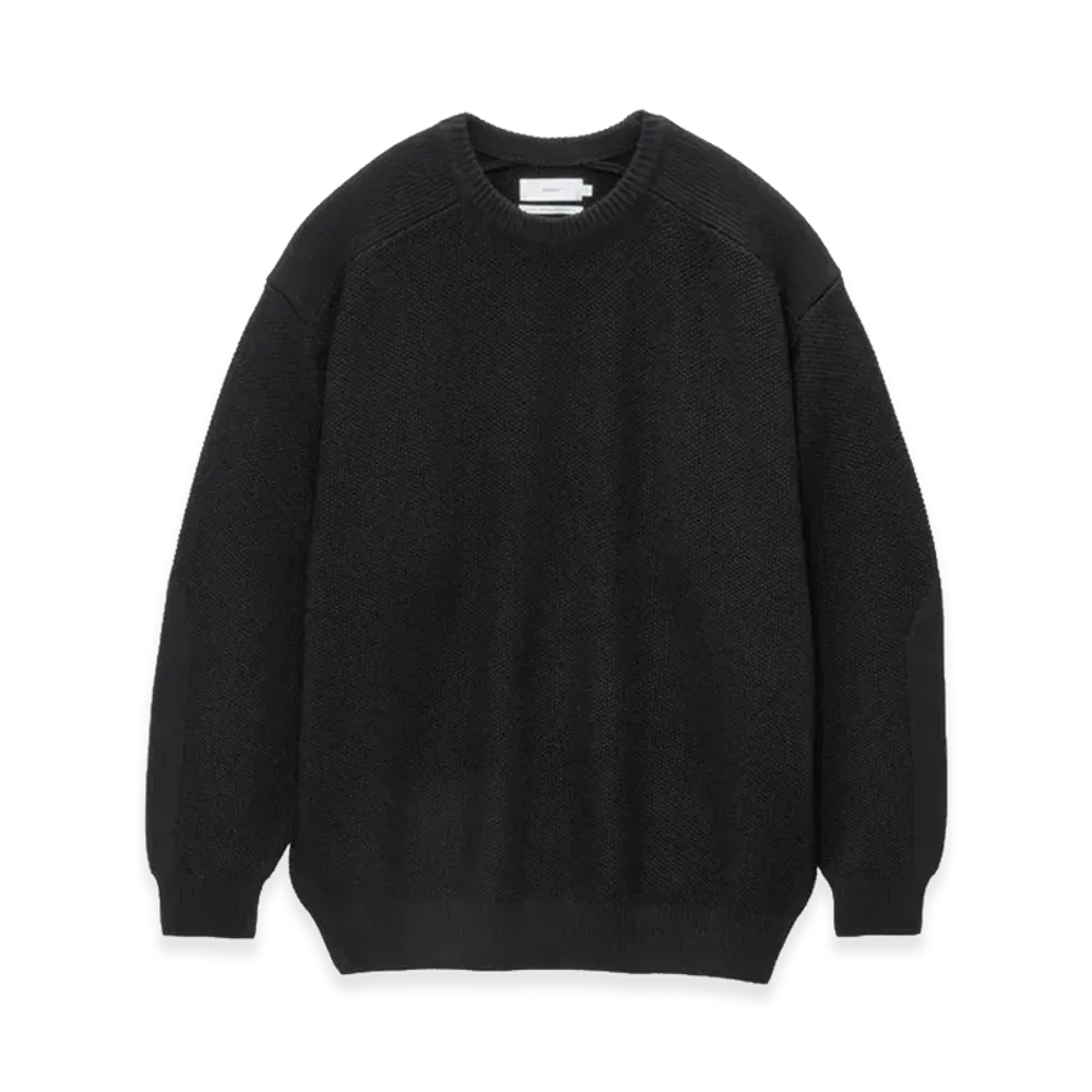 Graphpaper Soft Wool Command Sweater "Black"