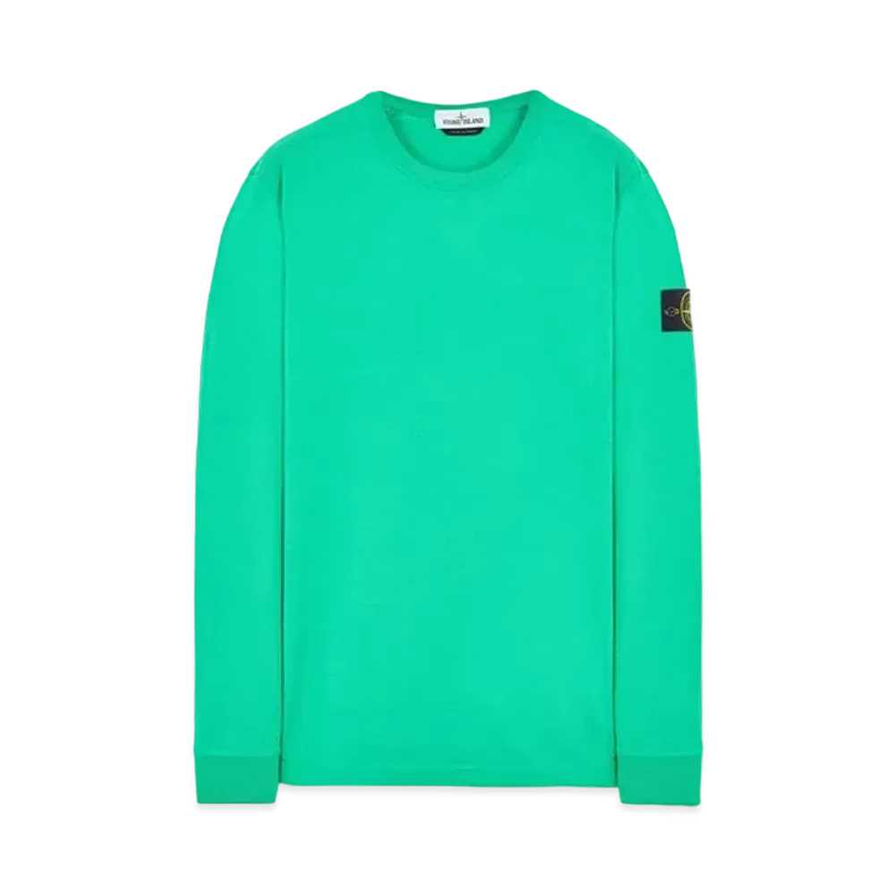 Stone Island 64450 GAUZED COTTON JERSEY "Green"