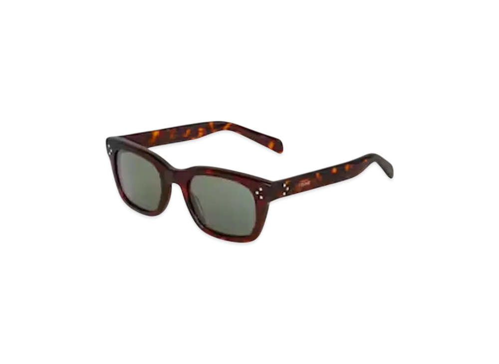 CELINE Black Frame 41 Sunglasses in Acetate "Red Havana"
