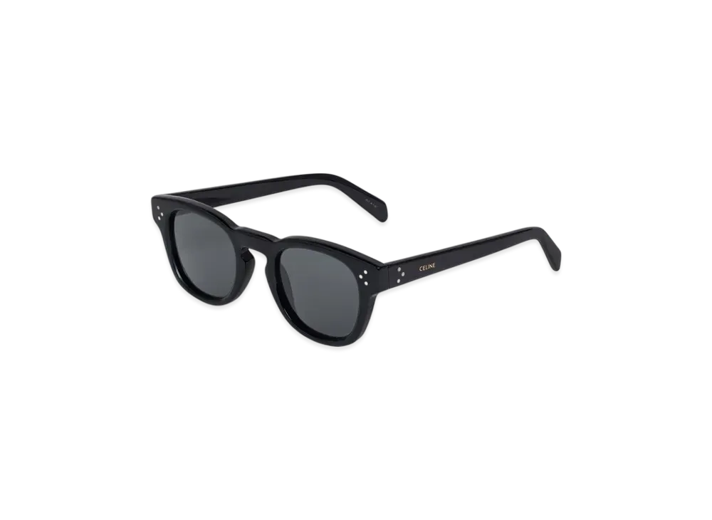CELINE Black Frame 42 Sunglasses in Acetate "Black"