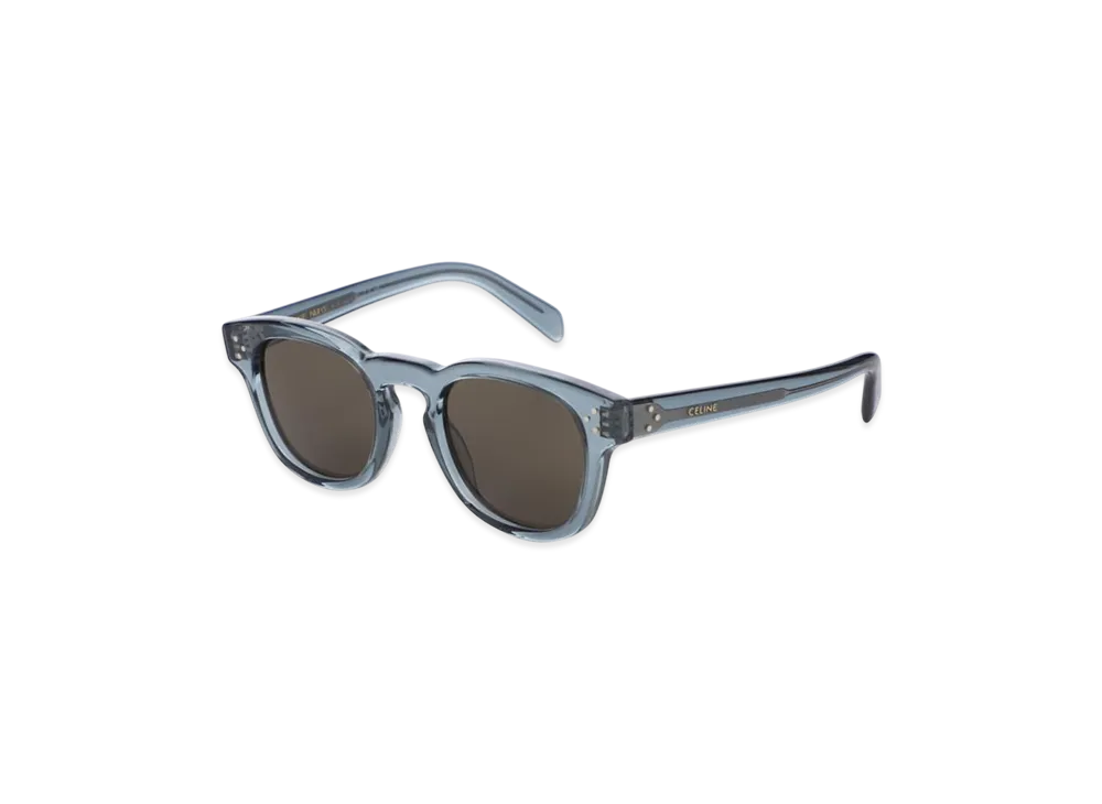 CELINE Black Frame 42 Sunglasses "Transparentdenim"