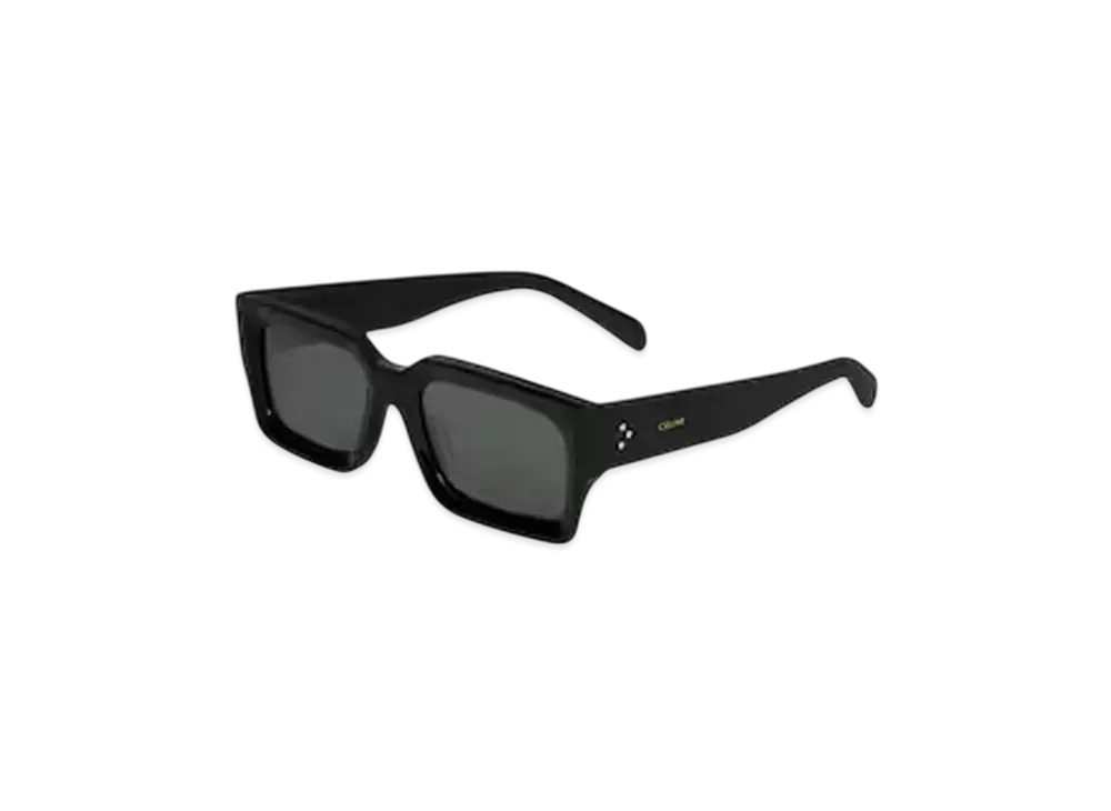 CELINE Black Frame 53 Sunglasses in Acetate "Black"