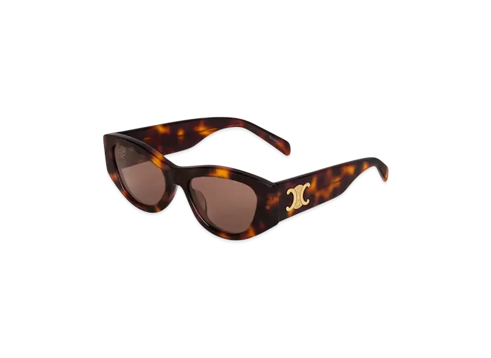 CELINE Triomphe 15 Sunglasses in Acetate "Dark Havana"