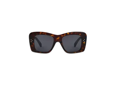 CELINE Square S321 Sunglasses in Acetate "Red Havana"