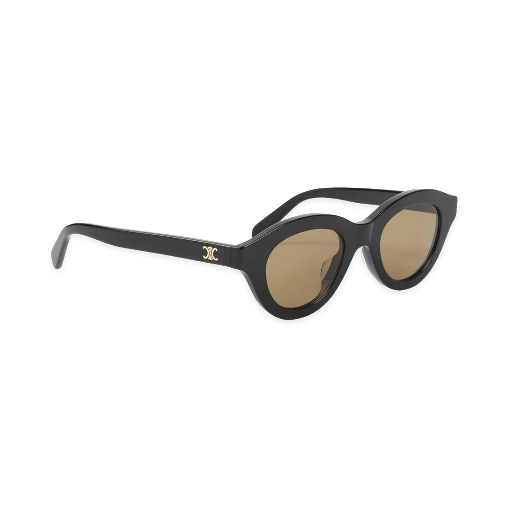 CELINE Triomphe Mini 01 Sunglasses "Black"