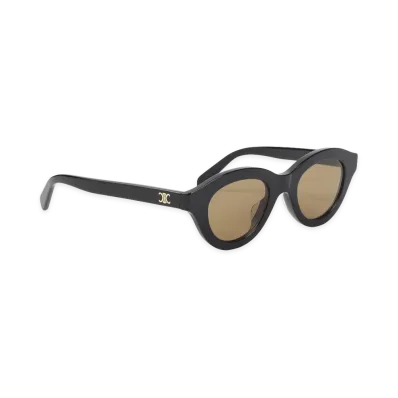 CELINE Triomphe Mini 01 Sunglasses "Black"