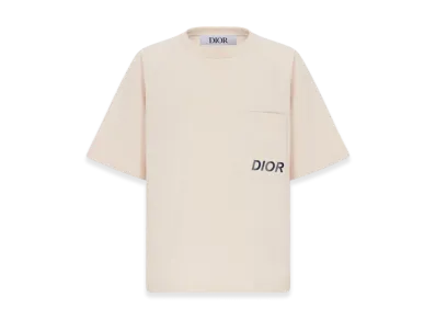 Dior Kids T-Shirt Cotton Jersey "Ecru"