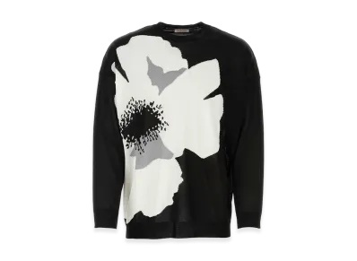 Valentino Viscose Sweater "Black"