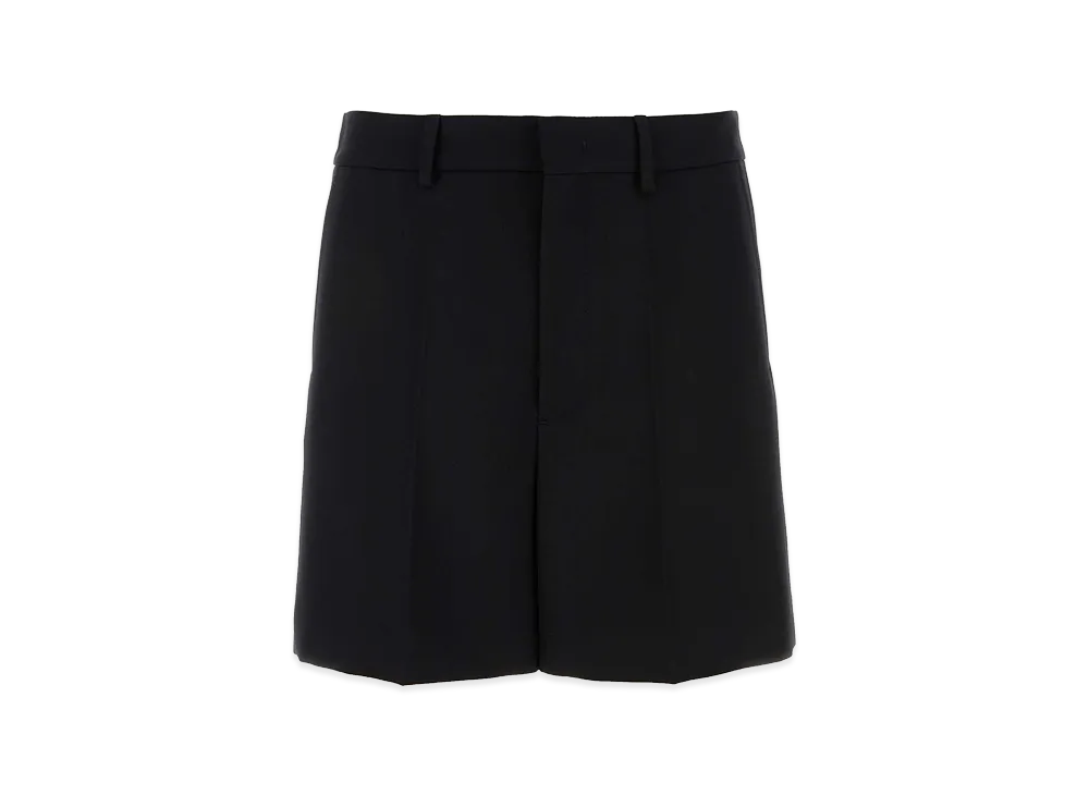 Valentino Wool Bermuda Shorts "Black"
