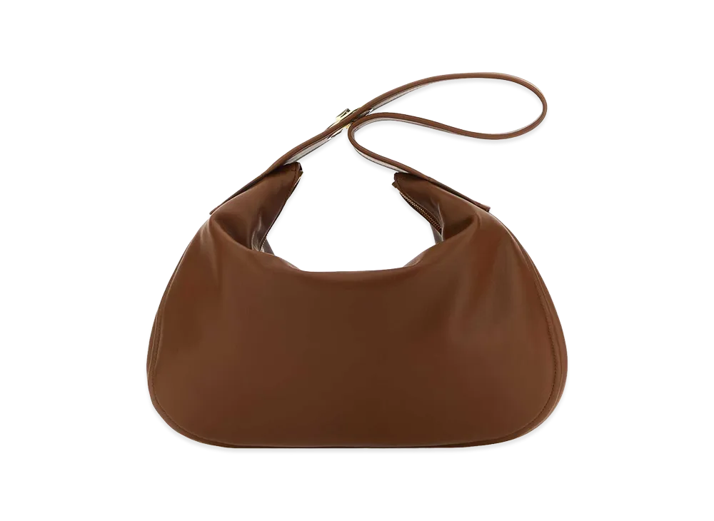 Valentino Women's Leather Large Go-Hobo Shoulder Bag "Brown"