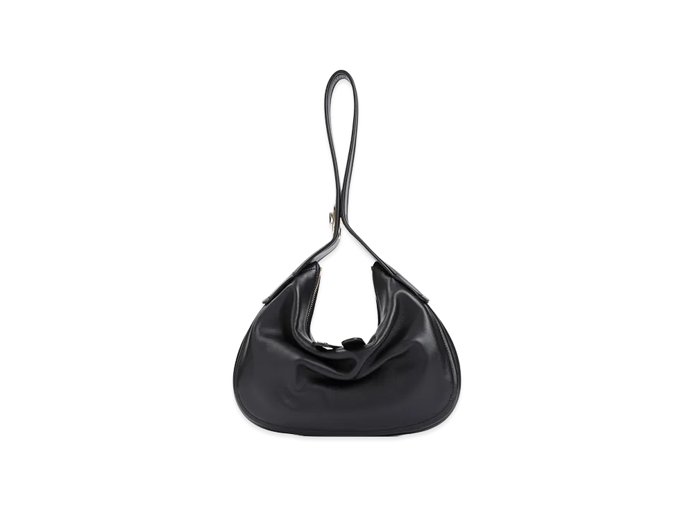 Valentino Garavani Women's Go-Hobo Small Leather Bag "Nero"