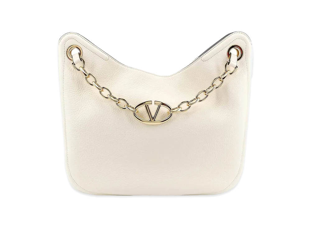 Valentino Women's Leather Shoulder Bag "White"