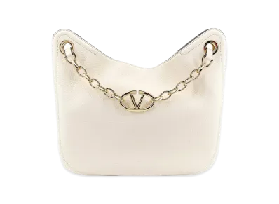 Valentino Women's Leather Shoulder Bag "White"