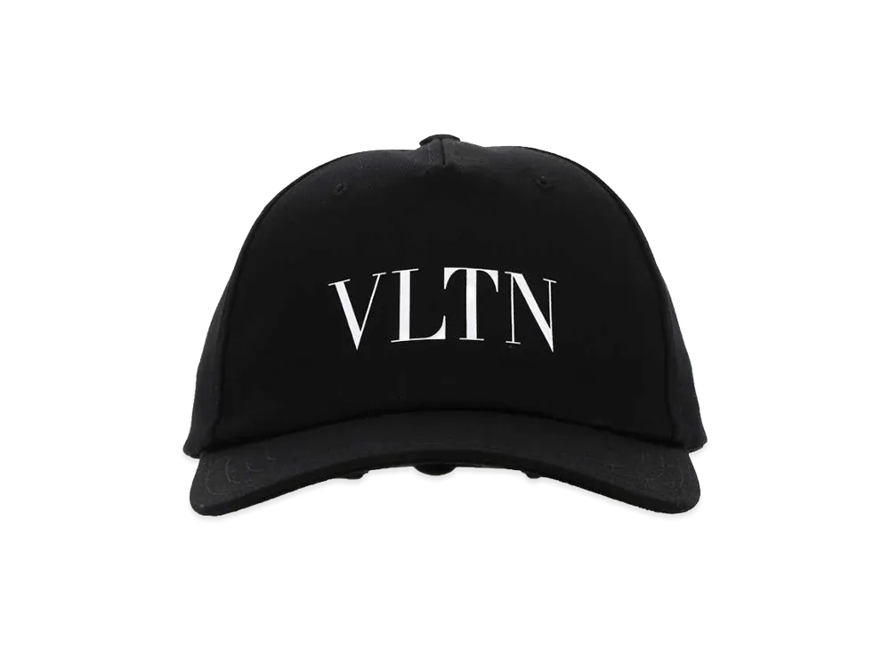 Valentino Gabardine Baseball Cap "Black"