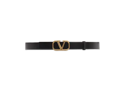 Valentino "V Logo" Belt "Black"