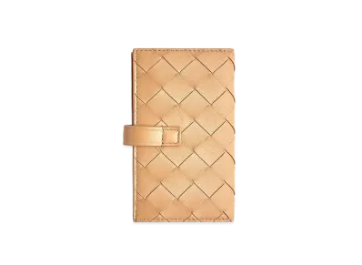 Bottega Veneta Key Case "Almond"