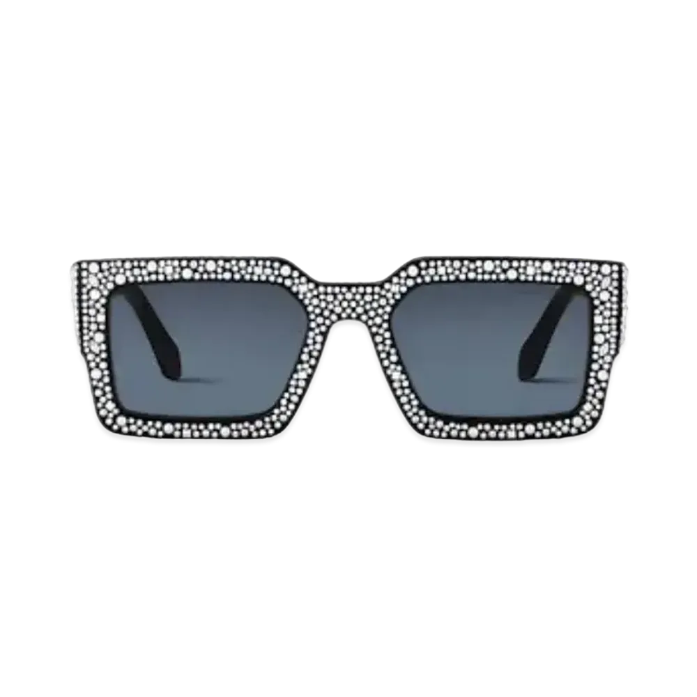 Louis Vuitton LV Clash Pearls & Strass Sunglasses "Noir"